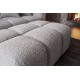 PUF CLOUD 100X65 CM BOUCLE SZARA