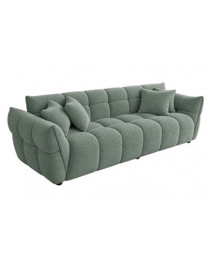 SOFA CLOUD 260 CM BOUCLE ZIELONA