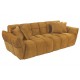SOFA CLOUD 260 CM BOUCLE WELUR MUSZTARDOWA