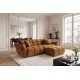 SOFA CLOUD 260 CM BOUCLE WELUR MUSZTARDOWA