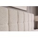 ŁÓŻKO PRESTIGE 140X200 CM BOUCLE BEŻOWE