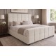 ŁÓŻKO PRESTIGE 160X200 CM BOUCLE BEŻOWE