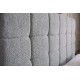 ŁÓŻKO PRESTIGE 180X200 CM BOUCLE SZARE