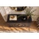 KOMODA GOLDEN SUNSET II 100X38 CM MANGO CZARNA