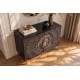 KOMODA GOLDEN SUNSET II 100X38 CM MANGO CZARNA