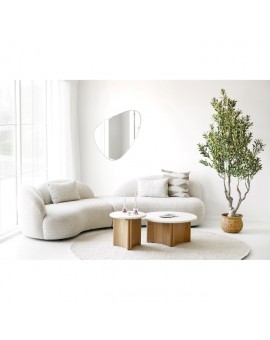 SOFA AMOL BOUCLE BEŻOWA