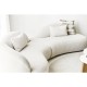 SOFA AMOL BOUCLE BEŻOWA