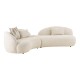SOFA AMOL BOUCLE BEŻOWA
