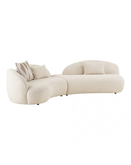 SOFA AMOL BOUCLE BEŻOWA