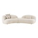 SOFA AMOL BOUCLE BEŻOWA