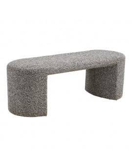 ŁAWKA WESTPORT SZARA BOUCLE
