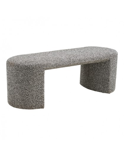 ŁAWKA WESTPORT SZARA BOUCLE