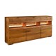 KOMODA GRAND MANGO 180X40 CM MANGO BRĄZOWE