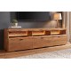 SZAFKA RTV GRAND MANGO 180X42 CM MANGO BRĄZOWE