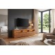 SZAFKA RTV GRAND MANGO 180X42 CM MANGO BRĄZOWE