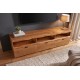 SZAFKA RTV GRAND MANGO 180X42 CM MANGO BRĄZOWE