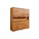 WITRYNA GRAND MANGO 100X40 CM MANGO BRĄZOWE