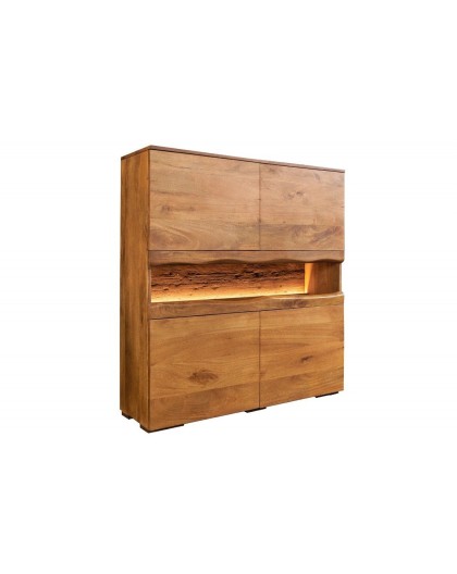 WITRYNA GRAND MANGO 100X40 CM MANGO BRĄZOWE