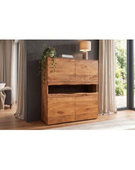 WITRYNA GRAND MANGO 100X40 CM MANGO BRĄZOWE