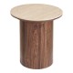 STOLIK KAWOWY DELPHI 45CM BEŻOWY CERAMIKA