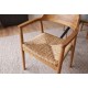 KRZESŁO KENNEDY TEAK RATTAN