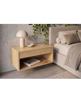 SZAFKA NOCNA ŚCIENNA II PURE 50X35 CM MANGO