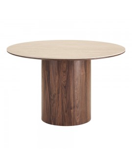 STÓŁ DELPHI 120CM BEŻOWY CERAMIKA