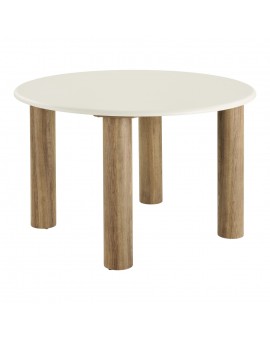 STÓŁ FONDI 120CM BEŻOWY