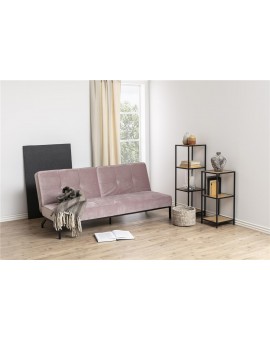 SOFA ROZKŁADANA PERUGIA BRUDNY RÓŻ 198 CM