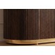 KOMODA GATSBY 140X40 CM MANGO MARMUR BIAŁY