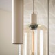 LAMPA WISZĄCA II DORUK SZKŁO BURSZTYNOWE