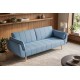 SOFA ROZKŁADANA DIVANI 220 CM JASNONIEBIESKA 