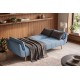 SOFA ROZKŁADANA DIVANI 220 CM JASNONIEBIESKA 