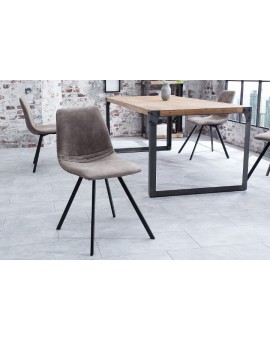 ZESTAW KRZESEŁ AMSTERDAM TAUPE- 4SZT.