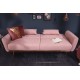 SOFA ROZKŁADANA BELLEZZA RÓŻOWA 208 CM
