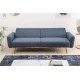 SOFA ROZKŁADANA BELLEZZA NIEBIESKA 208 CM