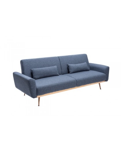 SOFA ROZKŁADANA BELLEZZA NIEBIESKA 208 CM