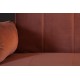 SOFA ROZKŁADANA DIVANI CIEMNORÓŻOWA 215 CM