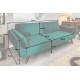 SOFA ROZKŁADANA DIVANI ZIELONA 215 CM