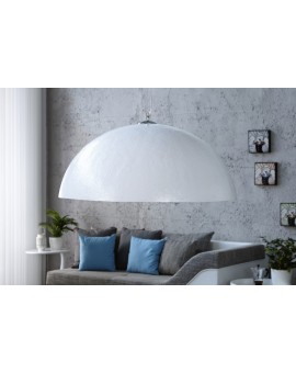 LAMPA WISZĄCA GLOV BIAŁO-SREBRNA 70 CM