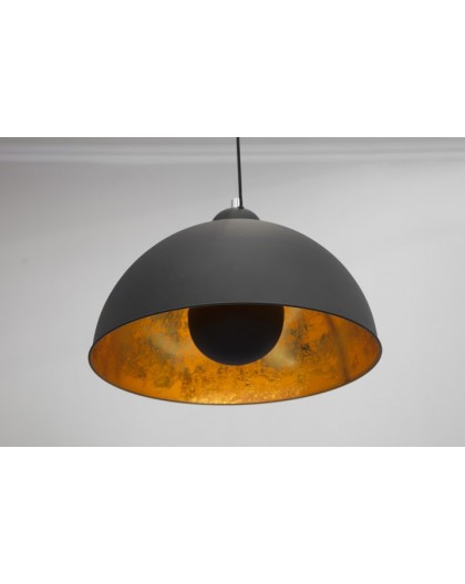 LAMPA WISZĄCA STUDIO - CZARNO ZŁOTA