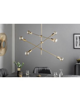 LAMPA WISZĄCA WARIACJA - ZŁOTA