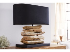 LAMPA STOŁOWA RIVERINE II - CZARNA