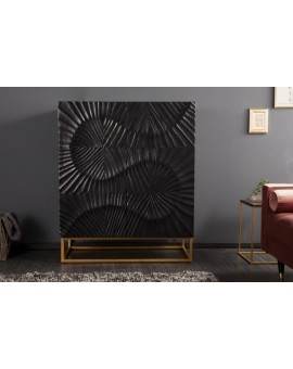 KOMODA SCORPION 100X38 CM MANGO CZARNY