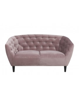 SOFA 2-OSOBOWA RIA BRUDNY RÓŻ 150  CM