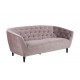 SOFA 3-OSOBOWA RIA BRUDNY RÓŹ 191 CM