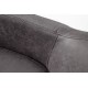 SOFA 2-OSOBOWA CHESTERFIELD CIEMNOSZARA 150 CM