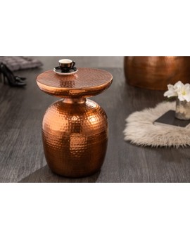 STOLIK KAWOWY ORIENT 36 CM MIEDZIANY