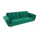 SOFA ROZKŁADANA BOUTIQUE 213 CM ZIELONY WELUR