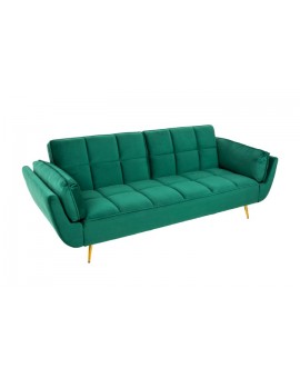 SOFA ROZKŁADANA BOUTIQUE 213 CM ZIELONY WELUR